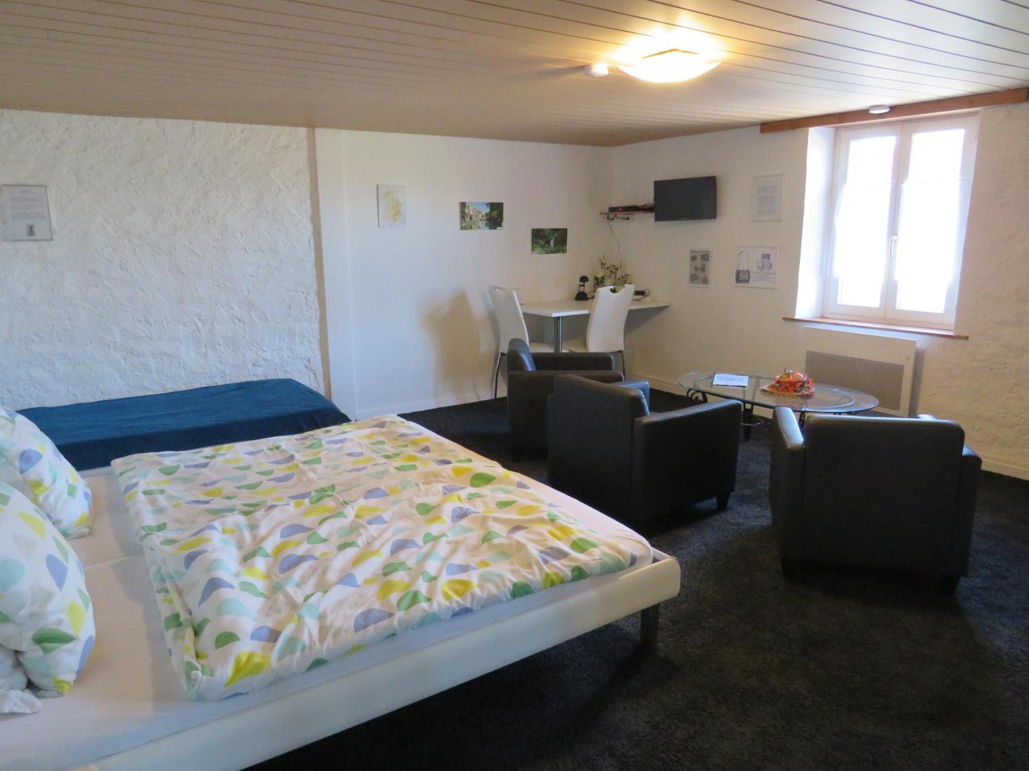 กร็องฌ์ ด็องเฌอ เบด แอนด์ เบรคฟาสต์ Bed & Breakfast Anjeux ห้อง รูปภาพ